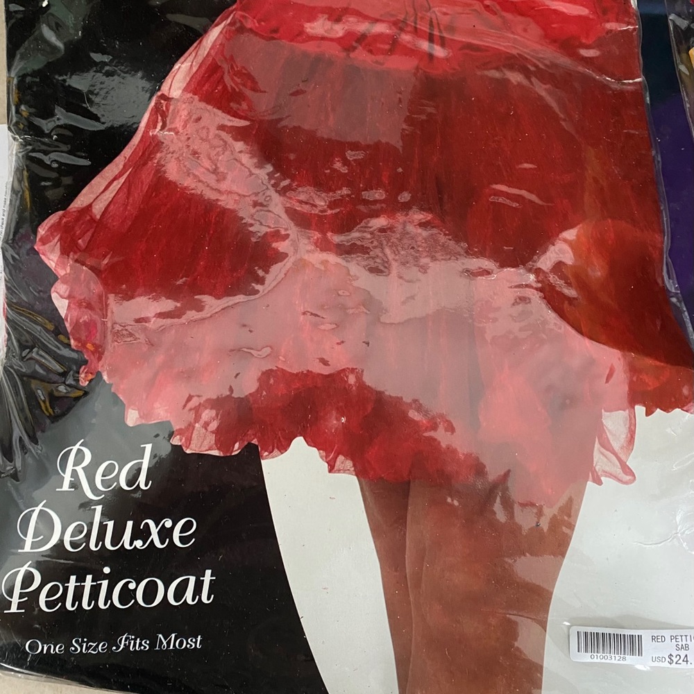 Deluxe Red Petticoat ❤️